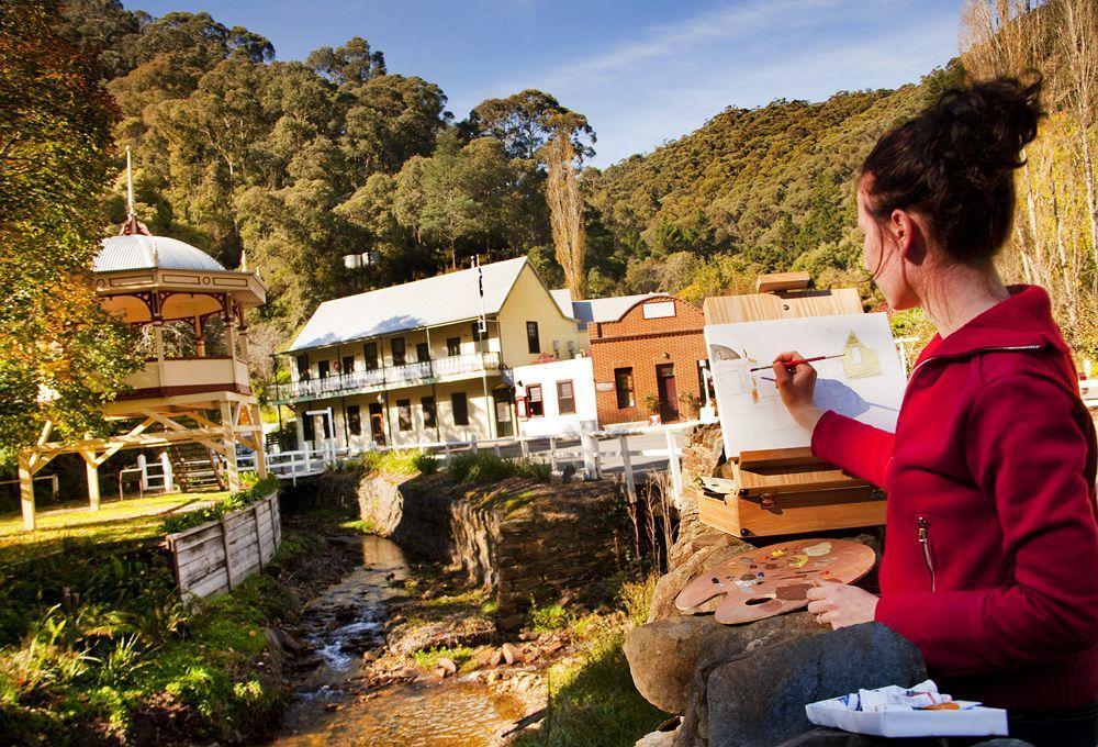 Walhalla'S Star Hotel Exterior foto